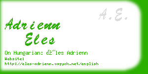 adrienn eles business card